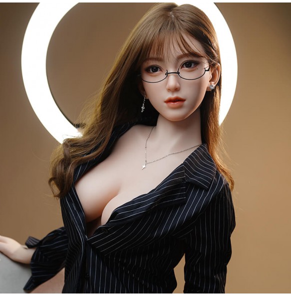 QY - Sylvia Tempting Office Lady TPE & Silicone Love Doll 140-169cm (Multi-functional Customizable)